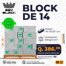 Cargar imagen en el visor de la galería, Block de 14 - 35 Kg/cm2