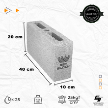 Cargar imagen en el visor de la galería, Block de 10 clase NC