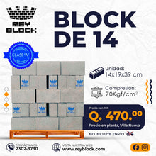Cargar imagen en el visor de la galería, Block de 14 - 70 Kgf/cm2