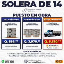 Cargar imagen en el visor de la galería, Solera de 14