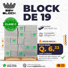 Cargar imagen en el visor de la galería, Block de 19  - 35 Kgf/cm2
